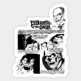 No Background The Phantom Of The Opera Horror Sticker